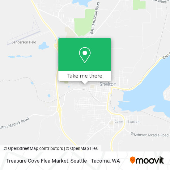 Mapa de Treasure Cove Flea Market