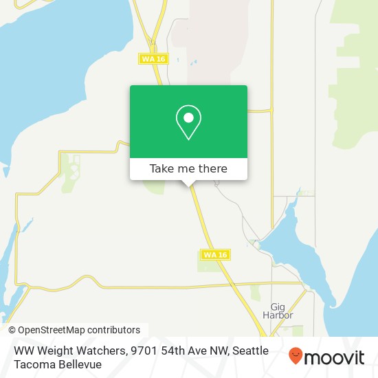 WW Weight Watchers, 9701 54th Ave NW map