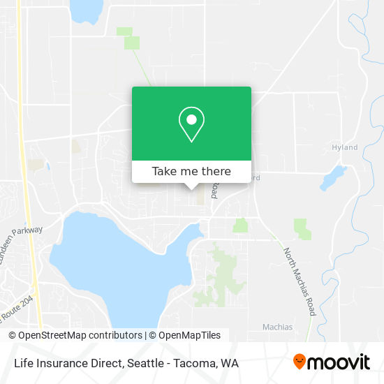 Mapa de Life Insurance Direct