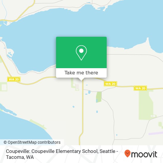 Coupeville: Coupeville Elementary School map