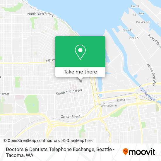Mapa de Doctors & Dentists Telephone Exchange