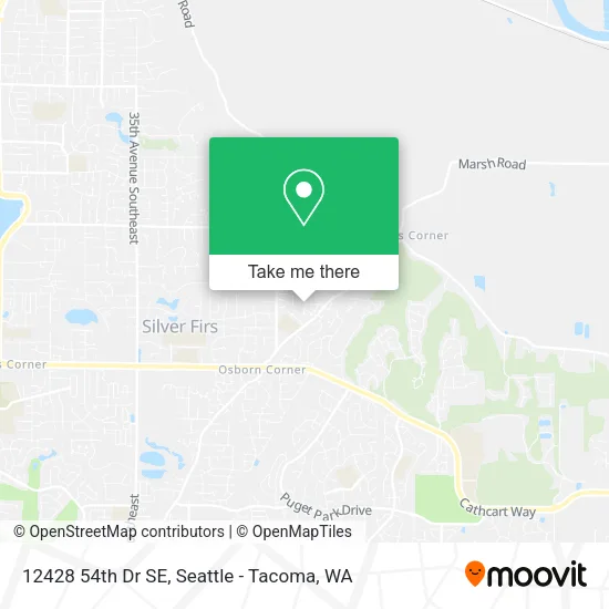 12428 54th Dr SE map