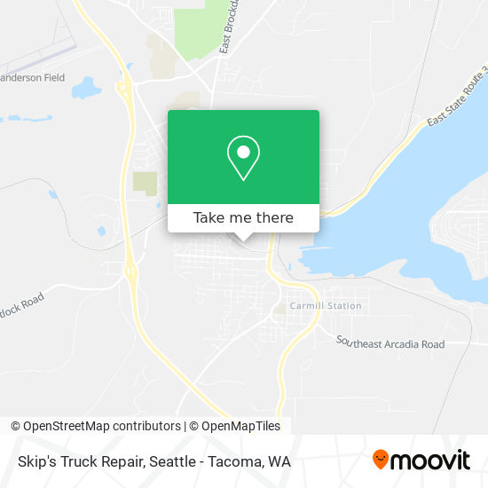 Mapa de Skip's Truck Repair