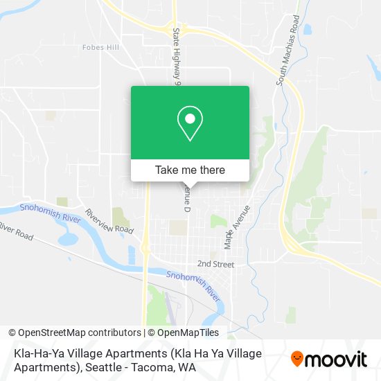 Kla-Ha-Ya Village Apartments map