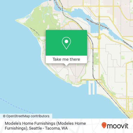 Mapa de Modele's Home Furnishings (Modeles Home Furnishings)