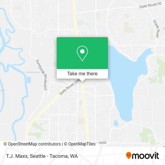 Mapa de T.J. Maxx