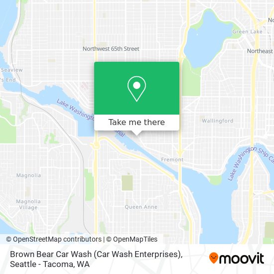 Brown Bear Car Wash (Car Wash Enterprises) map