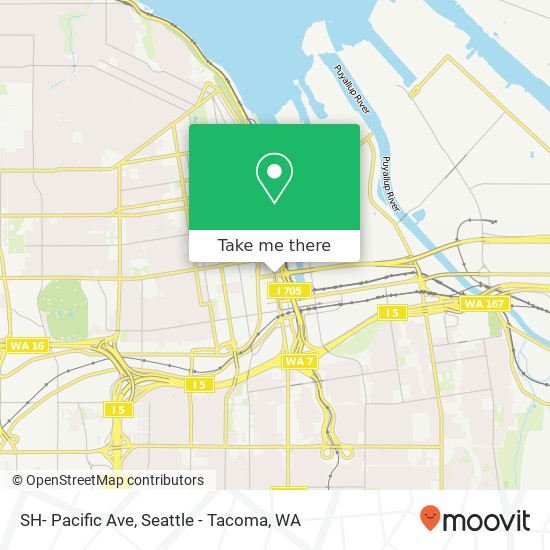 Mapa de SH- Pacific Ave
