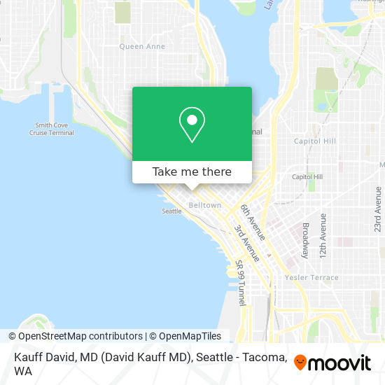 Mapa de Kauff David, MD (David Kauff MD)