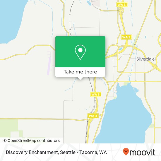 Mapa de Discovery Enchantment, Silverdale, WA 98383