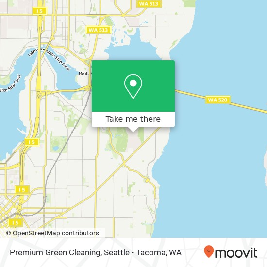 Mapa de Premium Green Cleaning