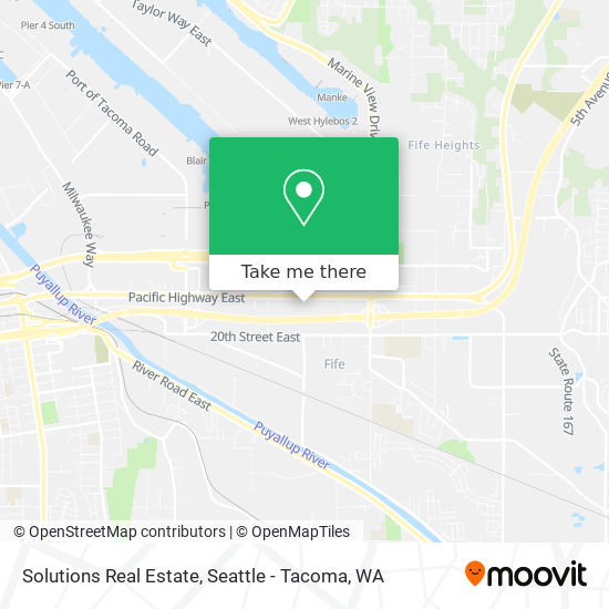 Solutions Real Estate map