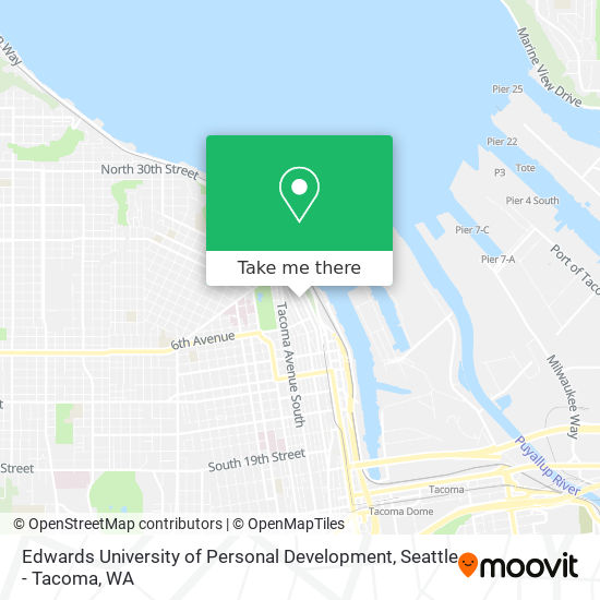 Edwards University of Personal Development map