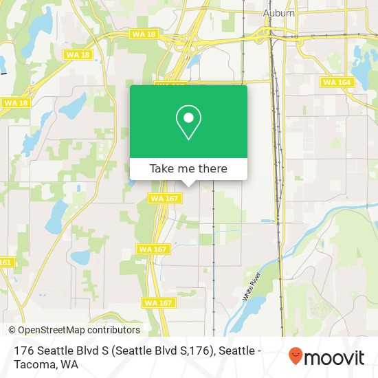 176 Seattle Blvd S (Seattle Blvd S,176) map