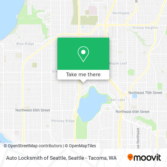 Mapa de Auto Locksmith of Seattle