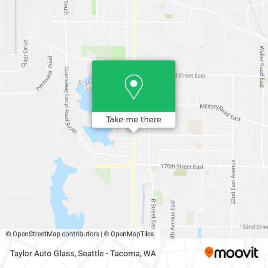 Taylor Auto Glass map