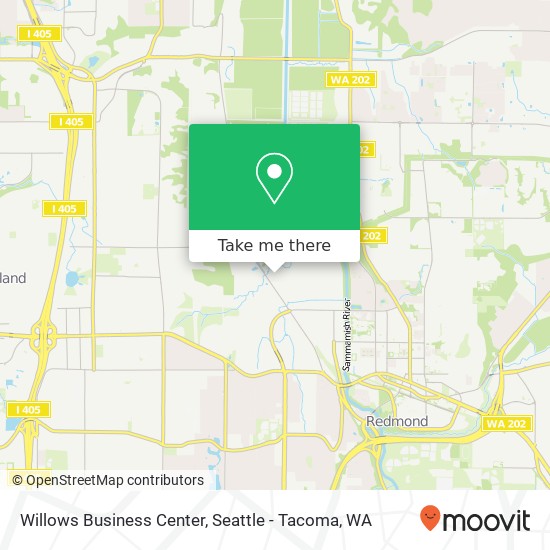 Mapa de Willows Business Center