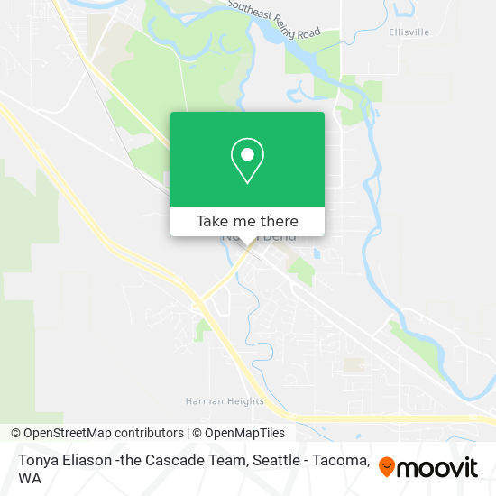 Mapa de Tonya Eliason -the Cascade Team