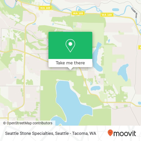 Seattle Stone Specialties map