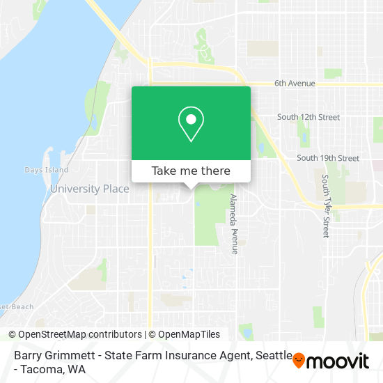 Mapa de Barry Grimmett - State Farm Insurance Agent