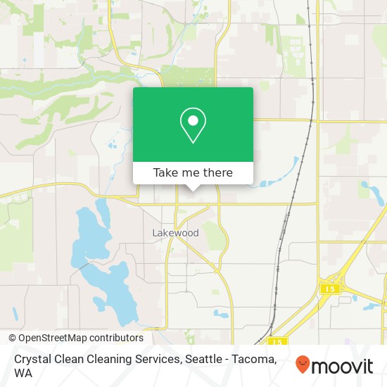 Crystal Clean Cleaning Services map