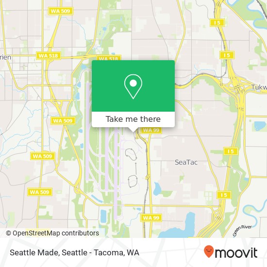 Mapa de Seattle Made