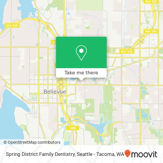 Mapa de Spring District Family Dentistry