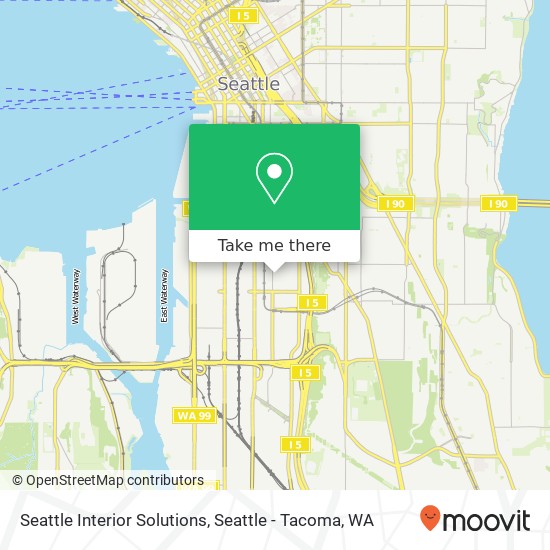 Seattle Interior Solutions map