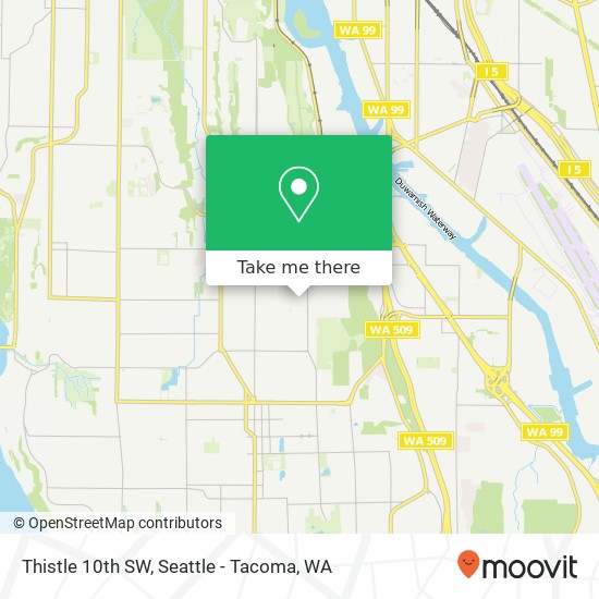 Thistle 10th SW map