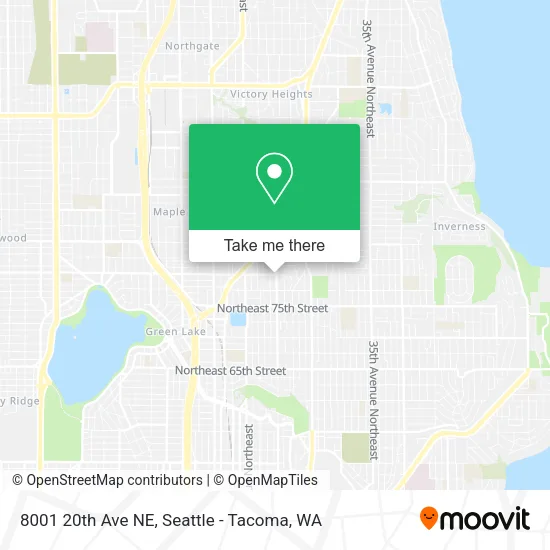 Mapa de 8001 20th Ave NE