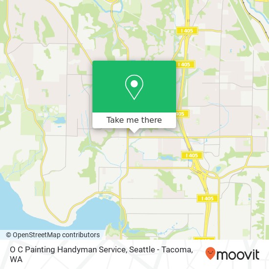 O C Painting Handyman Service map