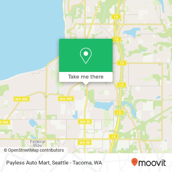 Payless Auto Mart map