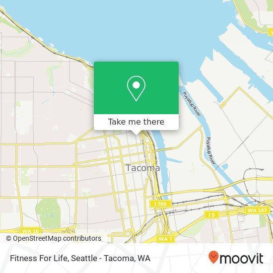 Fitness For Life map