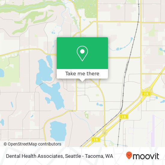 Mapa de Dental Health Associates