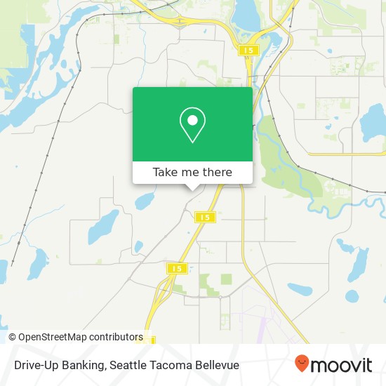 Drive-Up Banking map