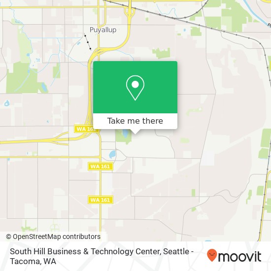 Mapa de South Hill Business & Technology Center