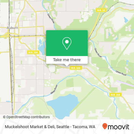 Muckelshoot Market & Deli map