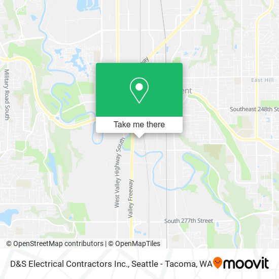 Mapa de D&S Electrical Contractors Inc.