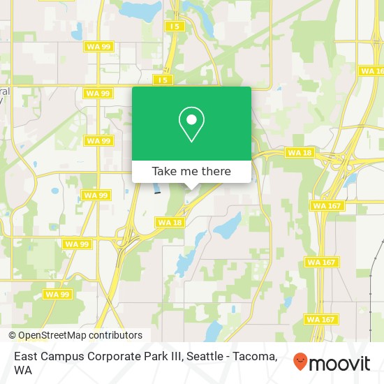 East Campus Corporate Park III map