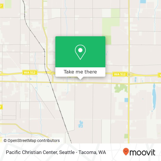 Pacific Christian Center map
