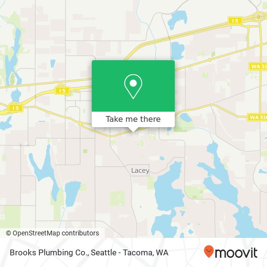 Mapa de Brooks Plumbing Co.