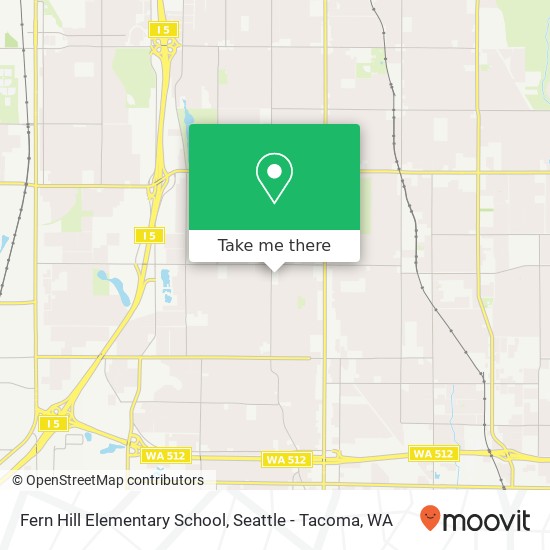 Mapa de Fern Hill Elementary School