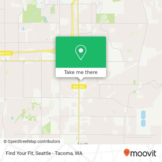 Find Your Fit map