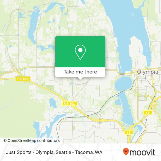 Just Sports - Olympia map