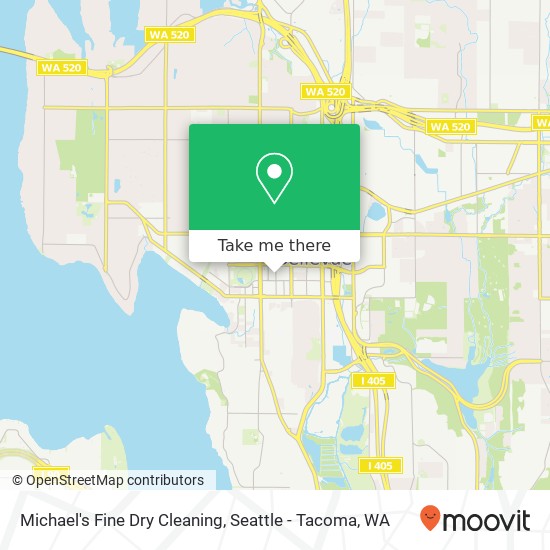 Michael's Fine Dry Cleaning map