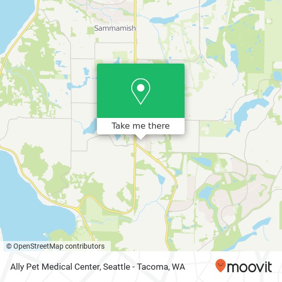 Ally Pet Medical Center map