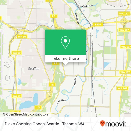 Mapa de Dick's Sporting Goods