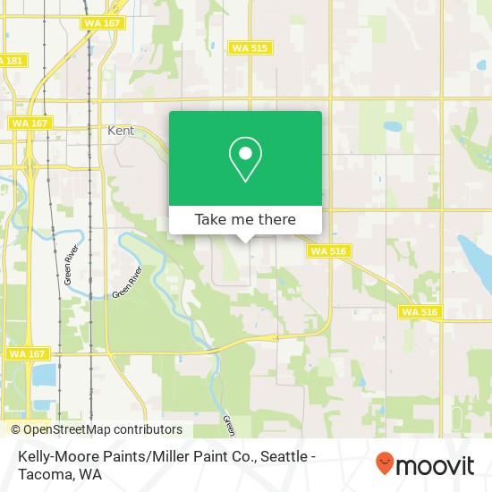 Kelly-Moore Paints / Miller Paint Co. map