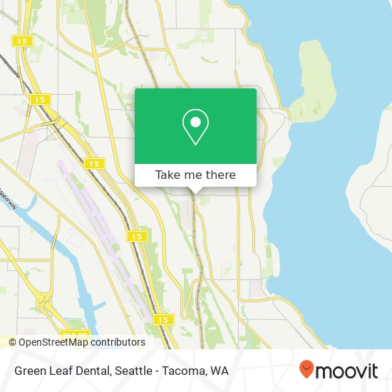 Green Leaf Dental map