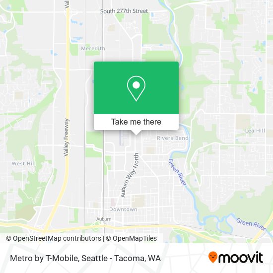 Metro by T-Mobile map